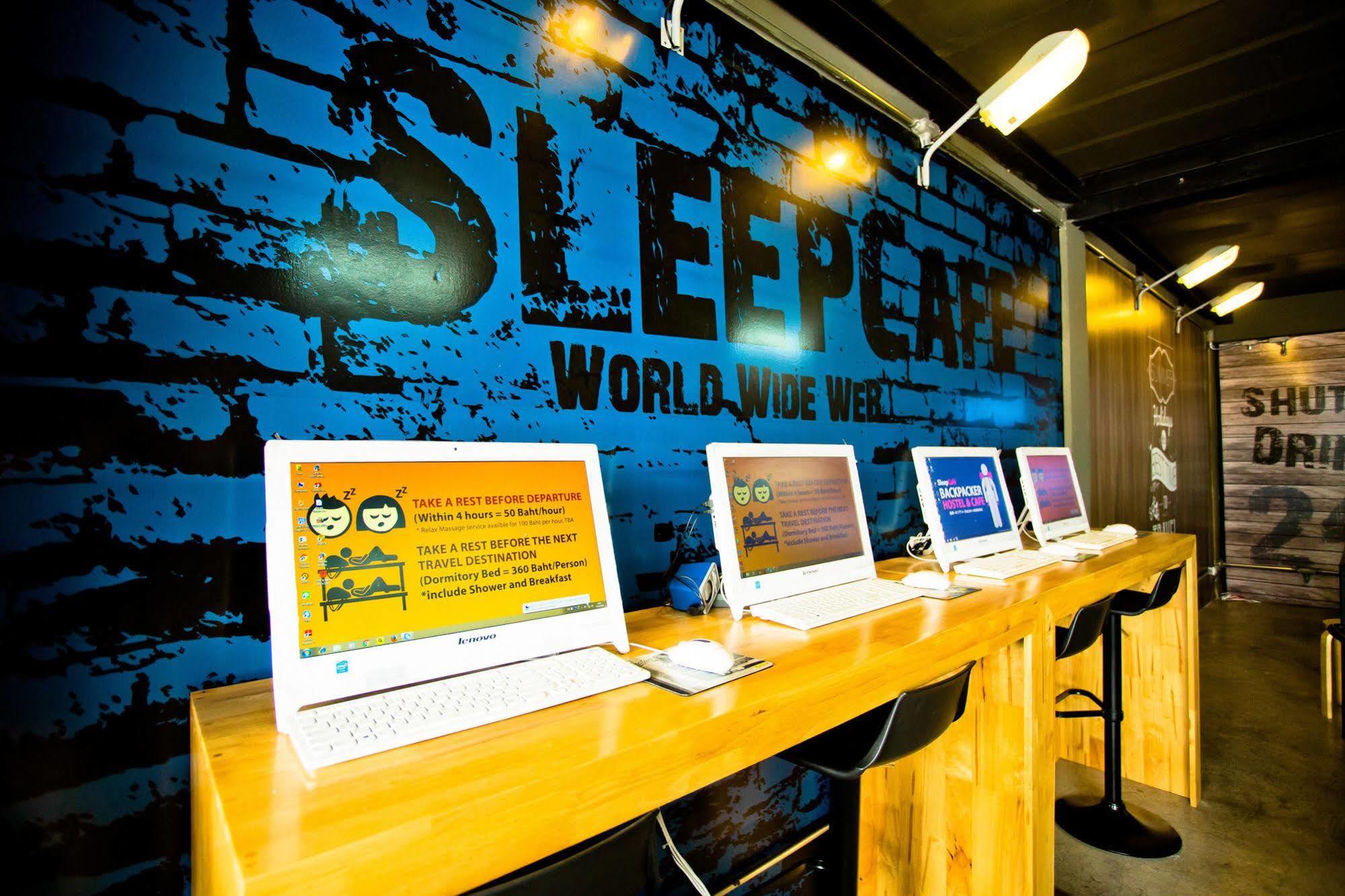 Sleep Cafe Hostel Bang Lamung Exteriér fotografie